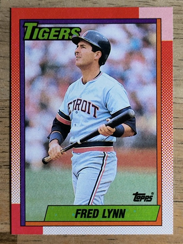 1990 Topps #107 Fred Lynn