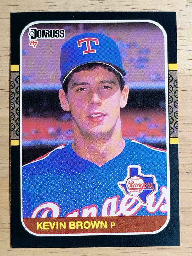 1987 Donruss #627 Kevin Brown RC