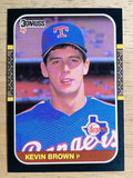 1987 Donruss #627 Kevin Brown RC