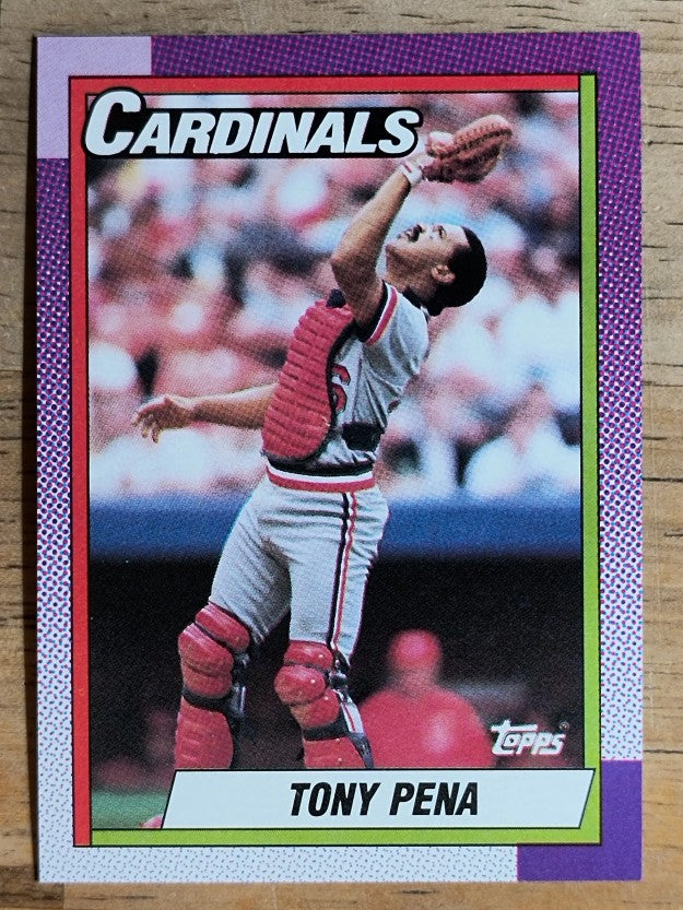 1990 Topps #115 Tony Pena