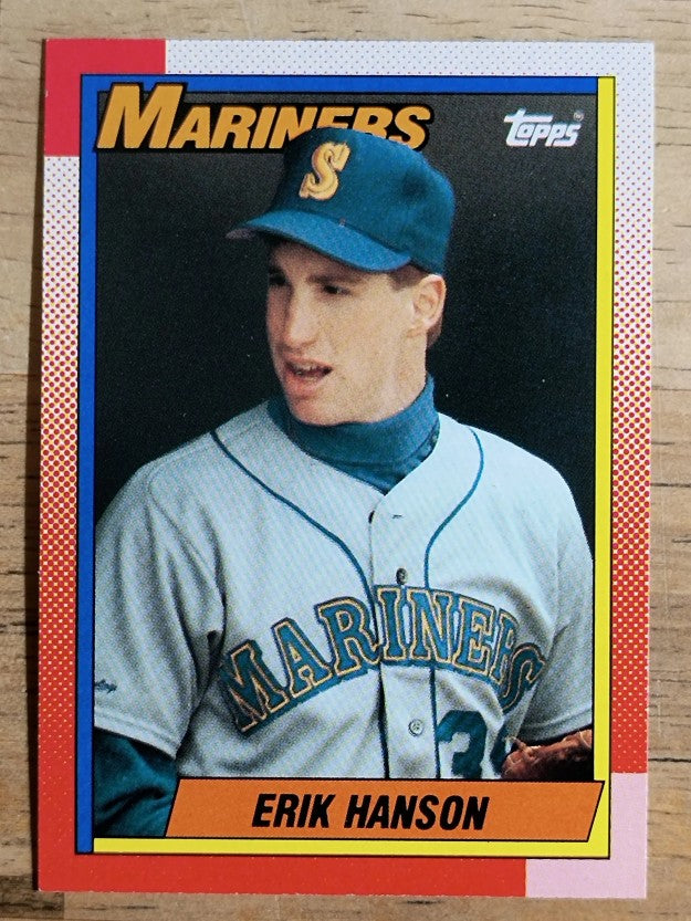 1990 Topps #118 Erik Hanson