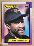 1990 Topps #127 Mike Devereaux