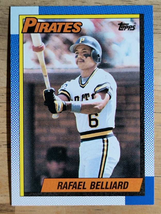 1990 Topps #143 Rafael Belliard