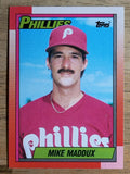 1990 Topps #154 Mike Maddux