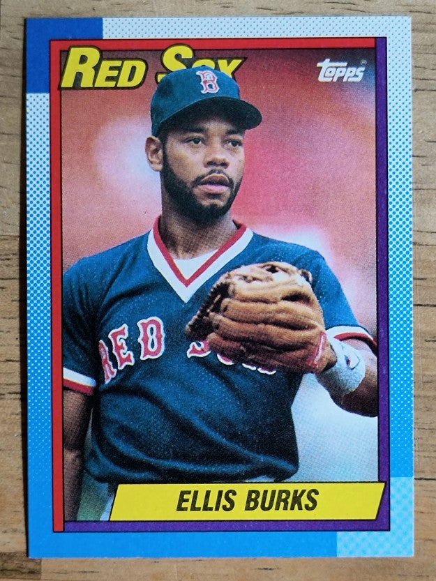1990 Topps #155 Ellis Burks