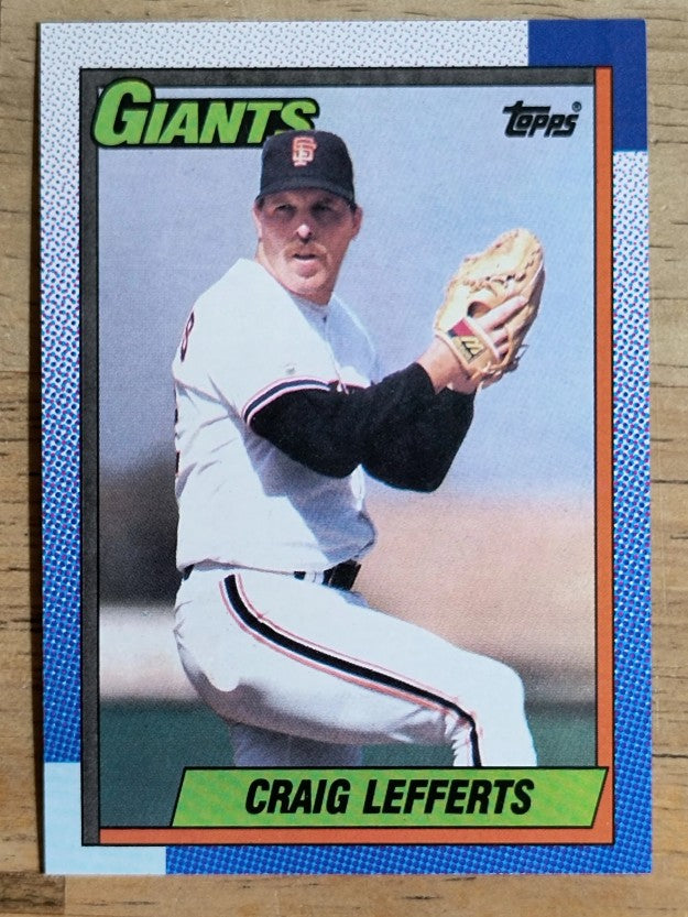 1990 Topps #158 Craig Lefferts