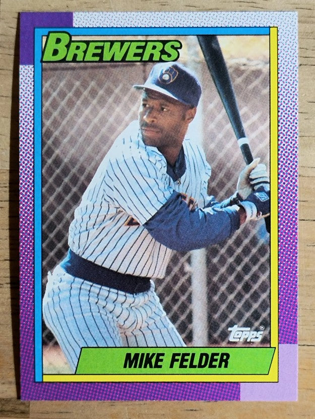 1990 Topps #159 Mike Felder