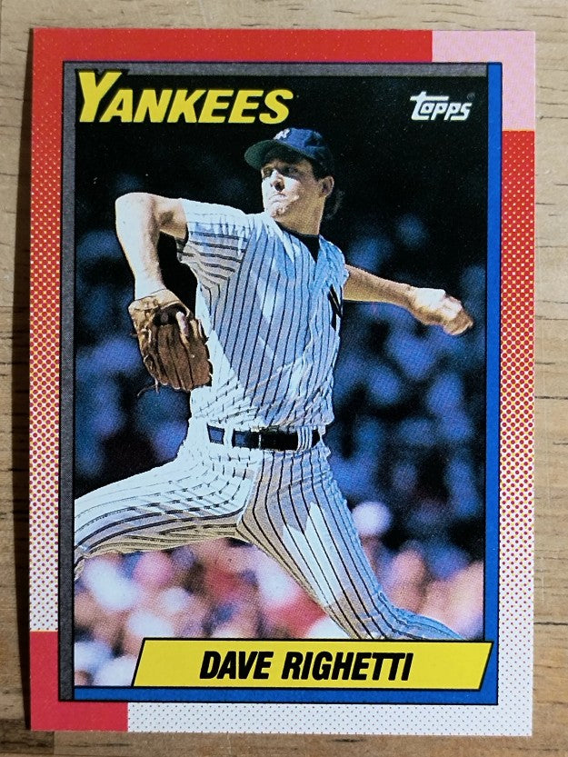 1990 Topps #160 Dave Righetti