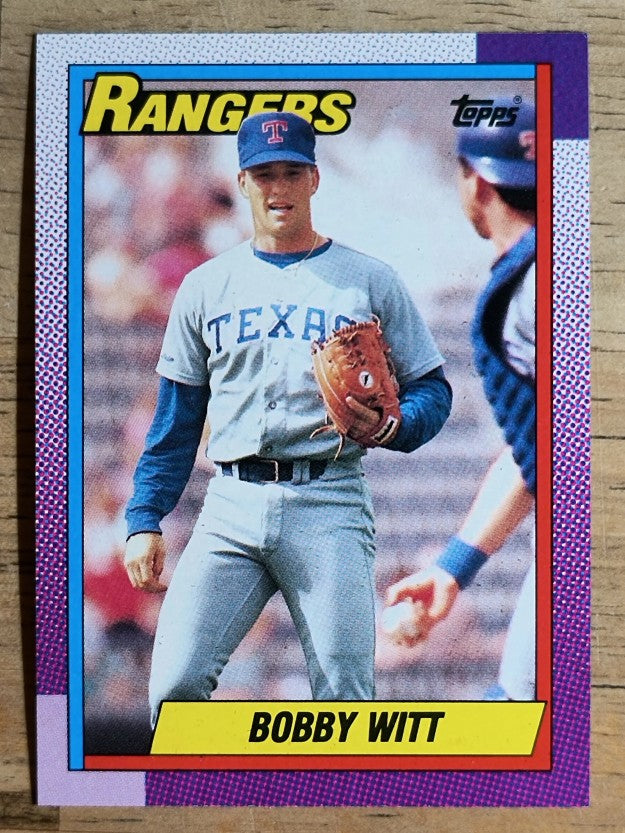 1990 Topps #166 Bobby Witt