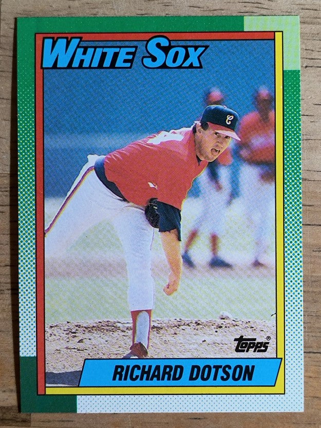 1990 Topps #169 Richard Dotson
