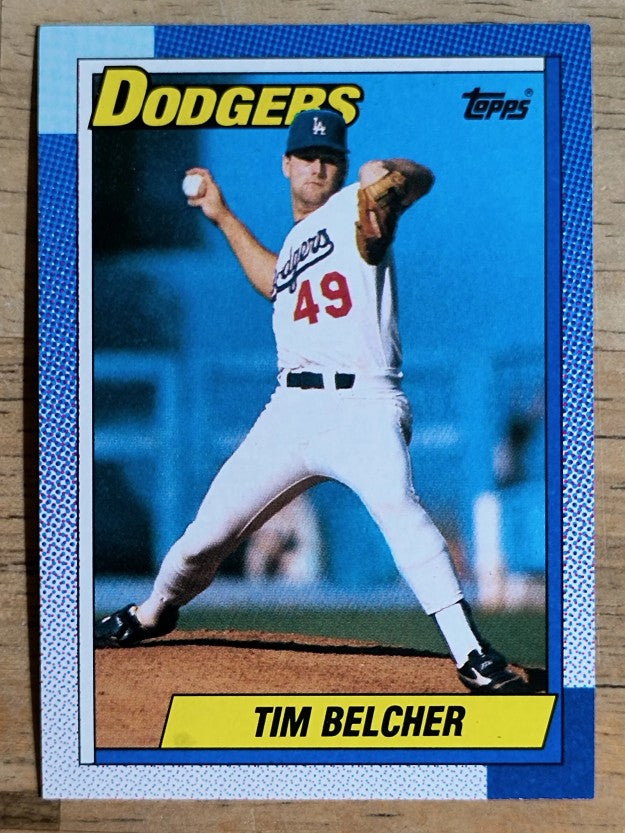 1990 Topps #173 Tim Belcher