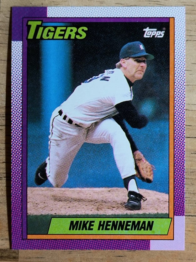 1990 Topps #177 Mike Henneman