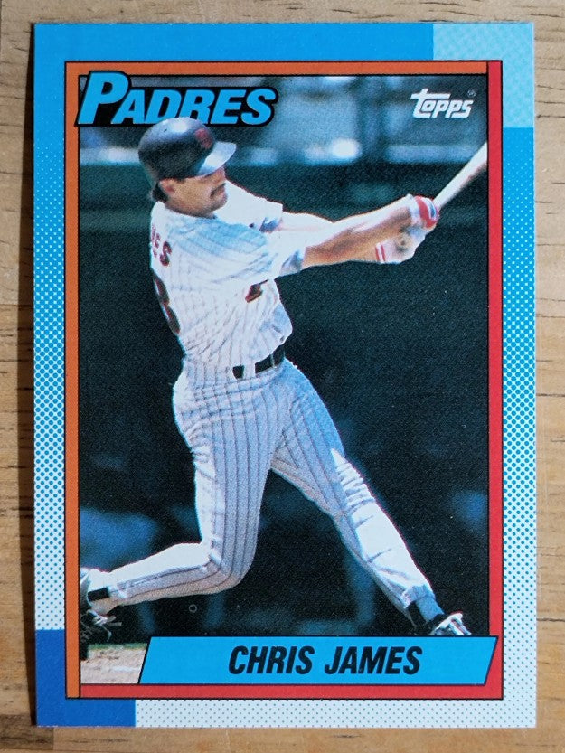 1990 Topps #178 Chris James