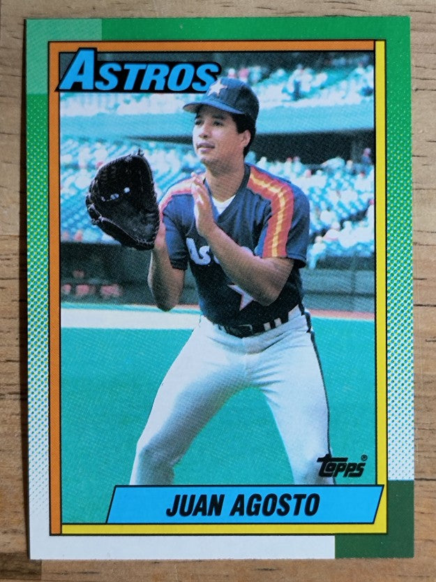 1990 Topps #181 Juan Agosto
