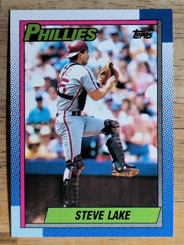 1990 Topps #183 Steve Lake