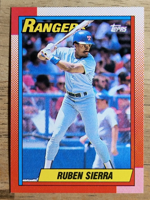 1990 Topps #185 Ruben Sierra