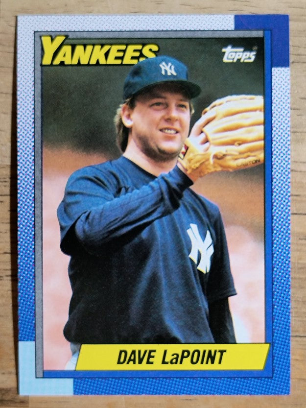 1990 Topps #186 Dave LaPoint