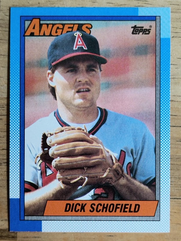 1990 Topps #189 Dick Schofield