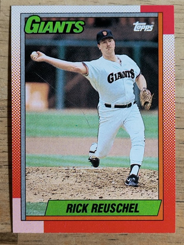 1990 Topps #190 Rick Reuschel