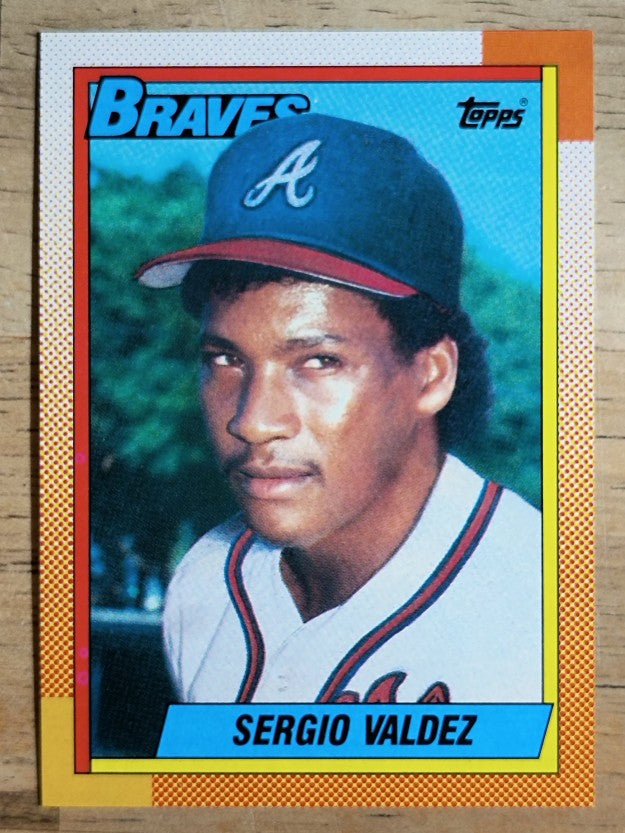 1990 Topps #199 Sergio Valdez RC