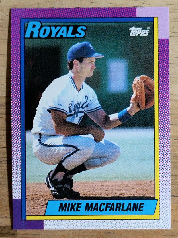 1990 Topps #202 Mike Macfarlane
