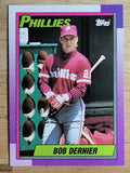 1990 Topps #204 Bob Dernier