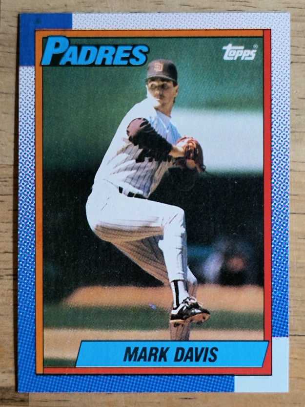 1990 Topps #205 Mark Davis