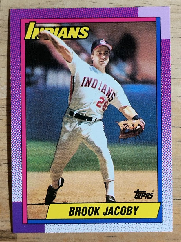 1990 Topps #208 Brook Jacoby