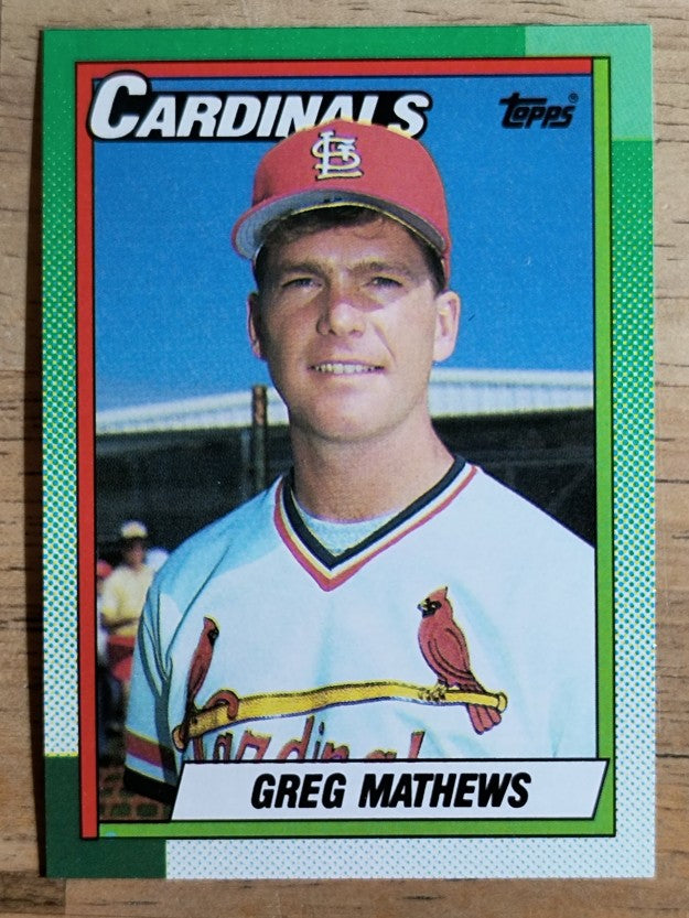 1990 Topps #209 Greg Mathews