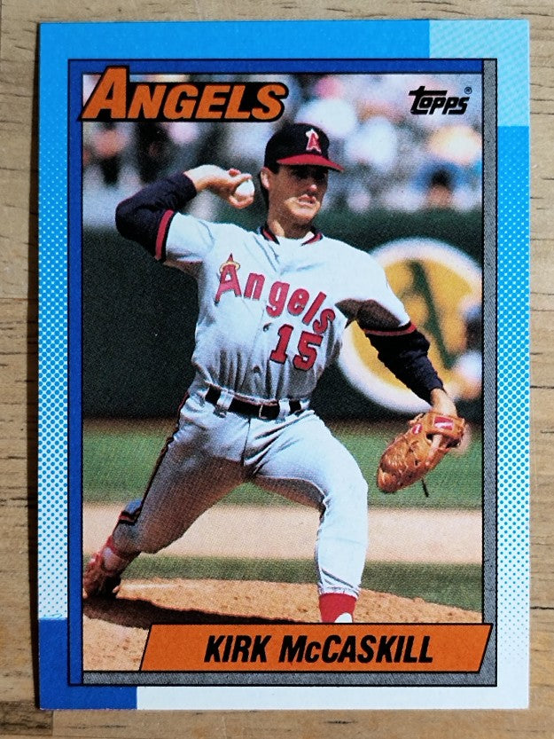 1990 Topps #215 Kirk McCaskill