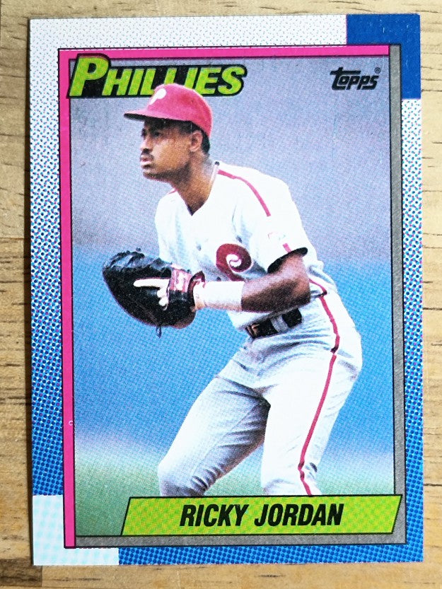 1990 Topps #216 Ricky Jordan