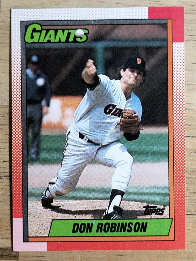1990 Topps #217 Don Robinson