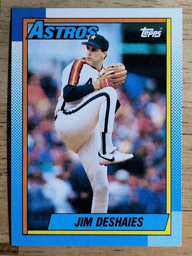 1990 Topps #225 Jim Deshaies