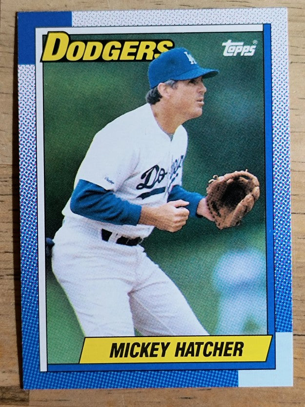 1990 Topps #226 Mickey Hatcher