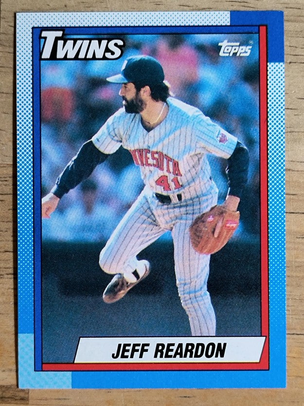 1990 Topps #235 Jeff Reardon