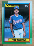 1990 Topps #242 Fred Manrique