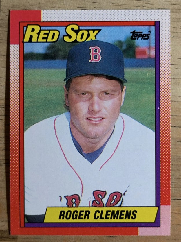 1990 Topps #245 Roger Clemens