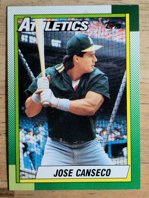 1990 Topps #250 Jose Canseco