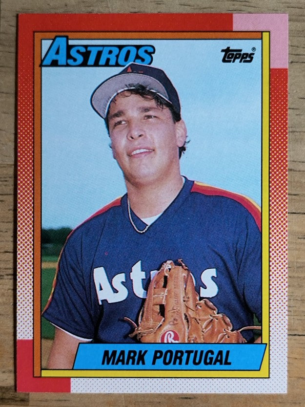 1990 Topps #253 Mark Portugal