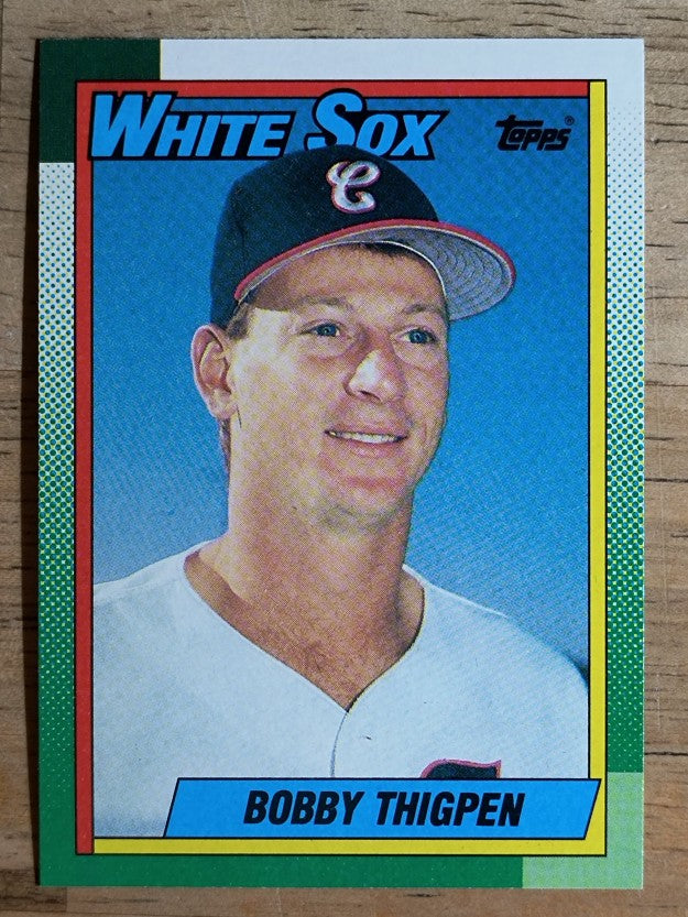 1990 Topps #255 Bobby Thigpen
