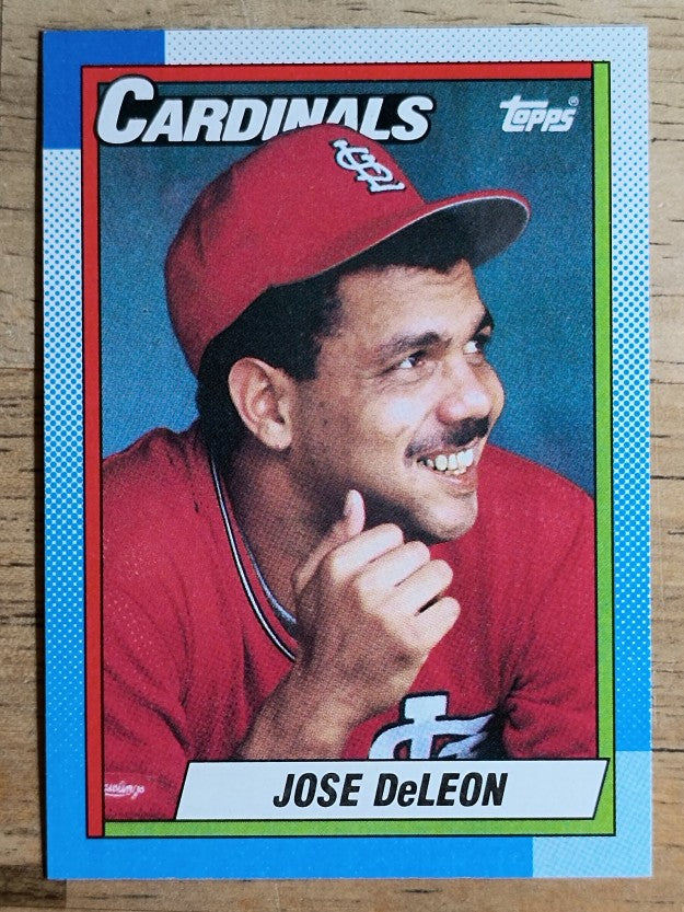 1990 Topps #257 Jose DeLeon