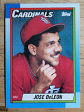 1990 Topps #257 Jose DeLeon