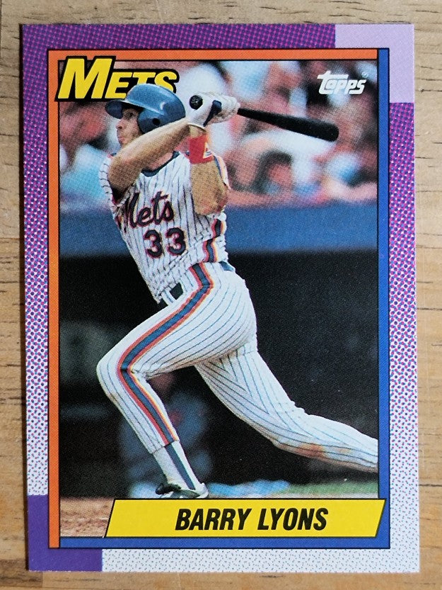 1990 Topps #258 Barry Lyons