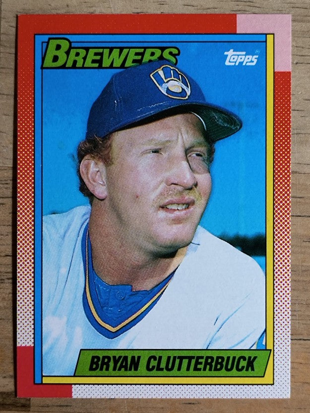 1990 Topps #264 Bryan Clutterbuck