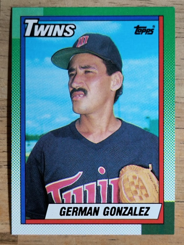 1990 Topps #266 German Gonzalez