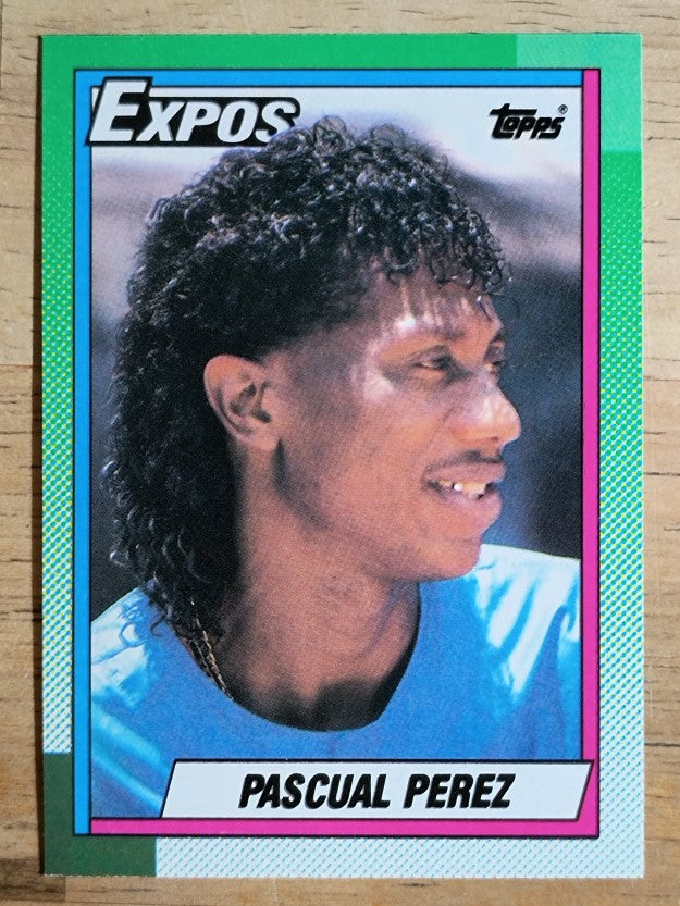 1990 Topps #278 Pascual Perez
