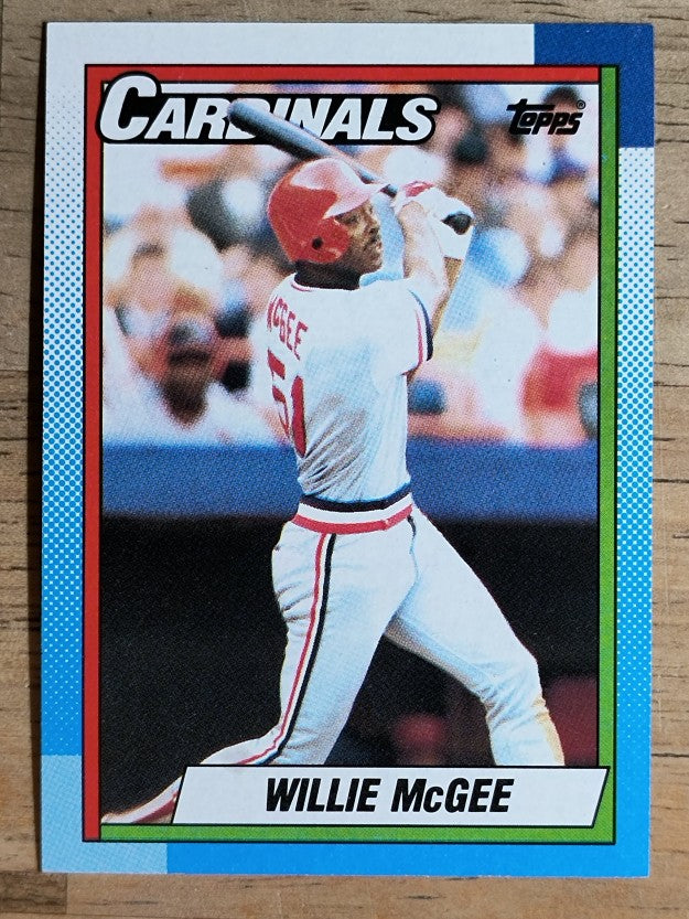 1990 Topps #285 Willie McGee