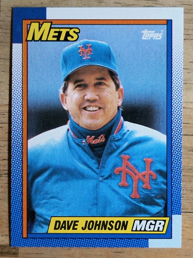1990 Topps #291 Dave Johnson MG
