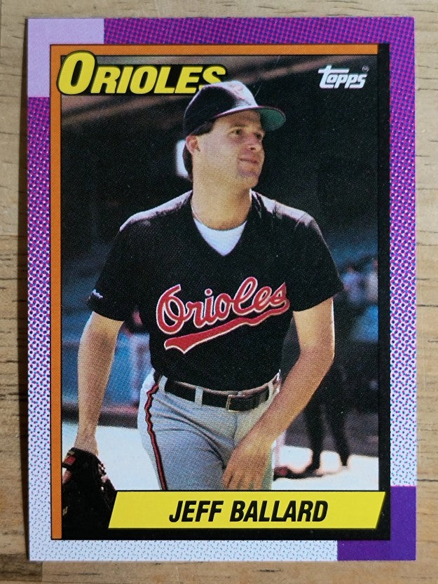 1990 Topps #296 Jeff Ballard