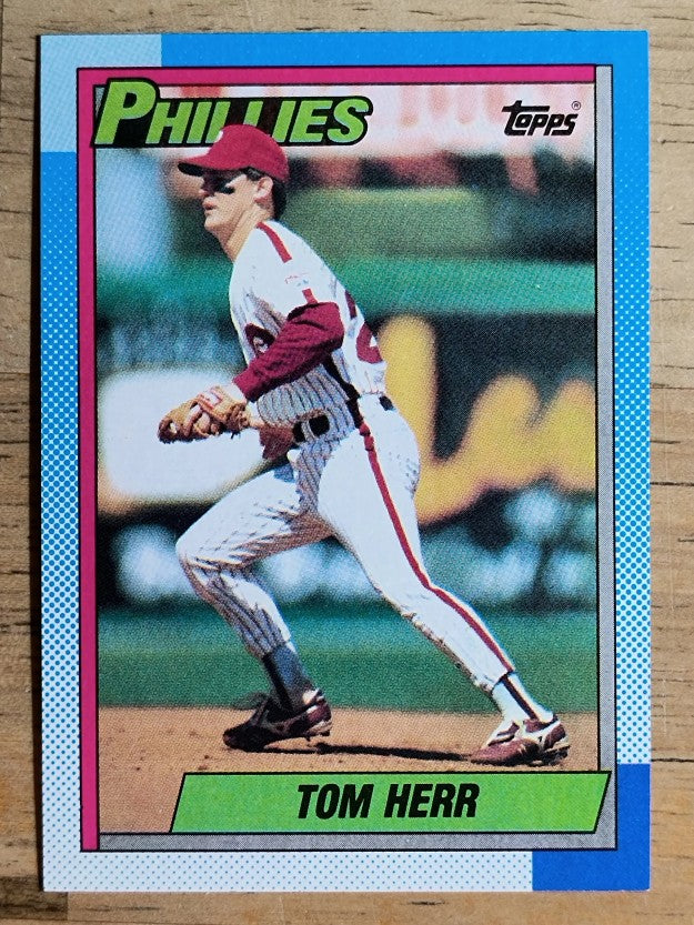 1990 Topps #297 Tommy Herr